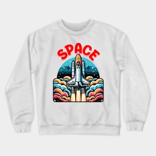 Spaceshuttle Crewneck Sweatshirt